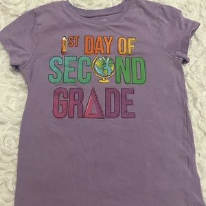 1st day of 2nd grade shirt